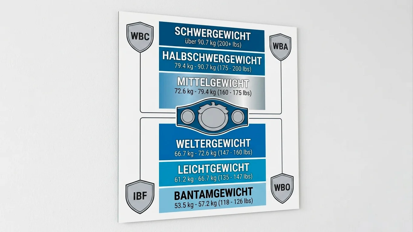 Boxen Gewichtsklassen und Verbände WBC WBA IBF WBO – Bedeutung für Wettmärkte und Markttiefe bei deutschen Buchmachern