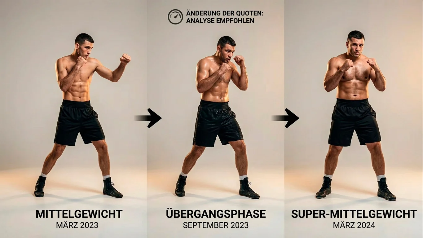 Gewichtsklassenwechsel eines Boxers als Analysefaktor für Wettentscheidungen beim Boxen Wetten