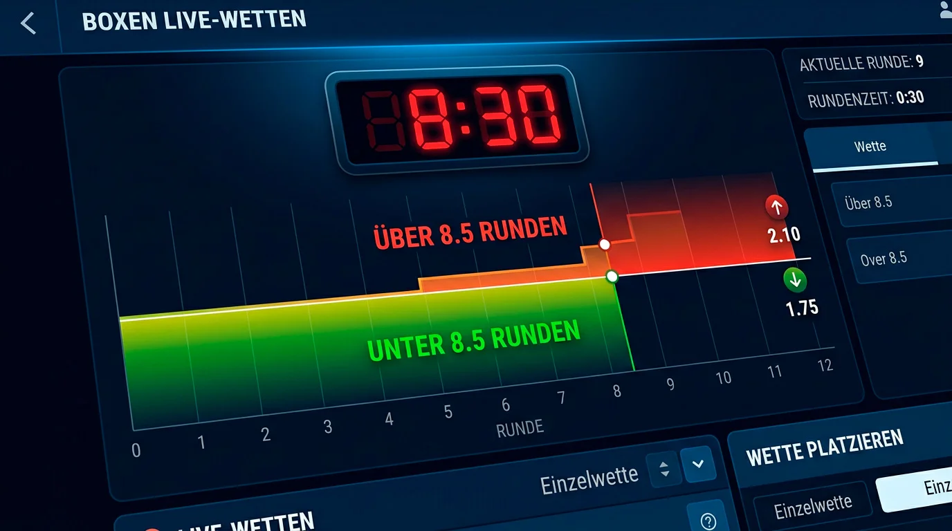 Über/Unter-Wetten beim Boxen – Timing-Regelung und Abrechnung bei halben Runden