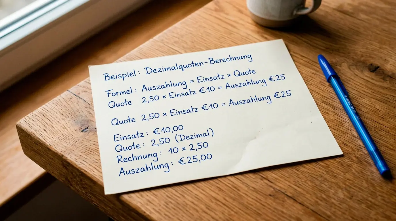 Dezimalquoten beim Boxen Wetten erklärt Berechnungsbeispiel Einsatz Gewinn Anfänger
