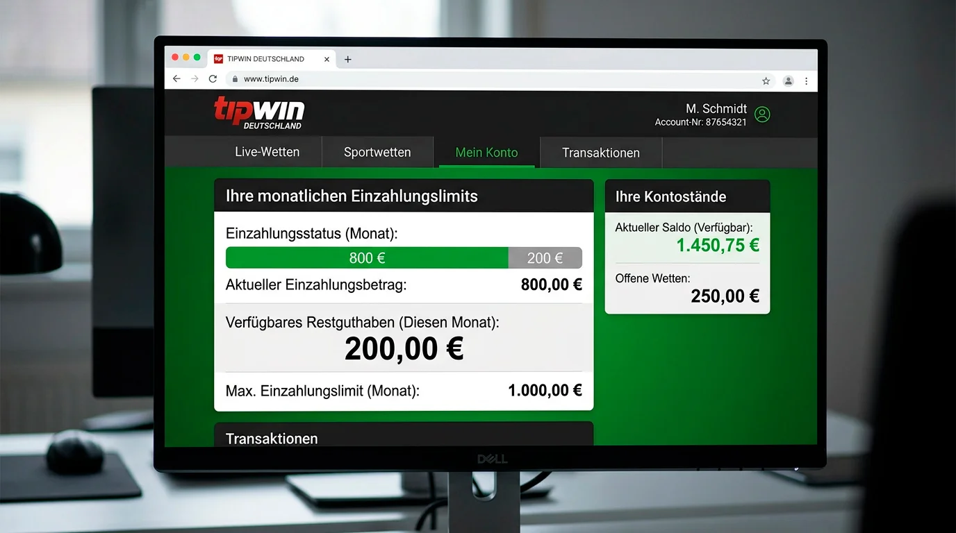 Monatliches Einzahlungslimit 1.000 Euro für Sportwetten in Deutschland – anbieterübergreifende Regelung erklärt