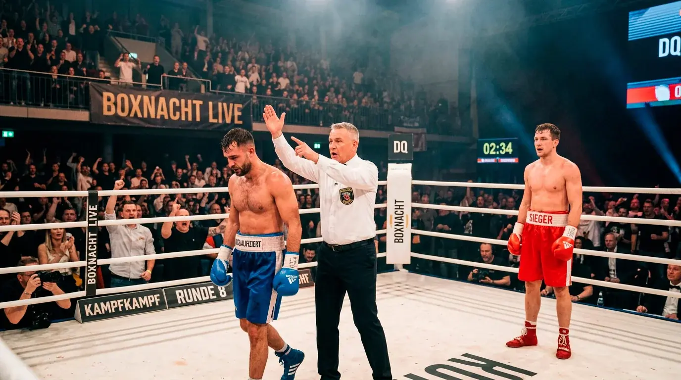 DQ No Contest Sonderfälle Method of Victory Wette Boxen Abrechnung