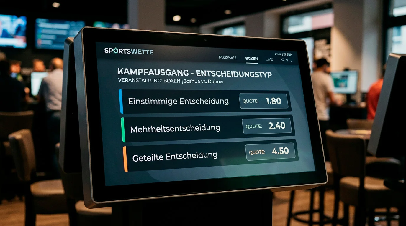 Split Decision Wettmarkt Boxen Buchmacher Quoten Punktentscheidung Analyse