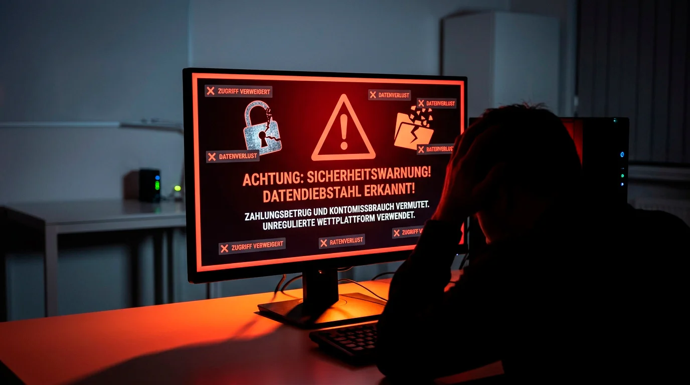 Konkrete Risiken illegaler Schwarzmarkt-Buchmacher beim Boxen Wetten: Nichtauszahlung und fehlender Spielerschutz