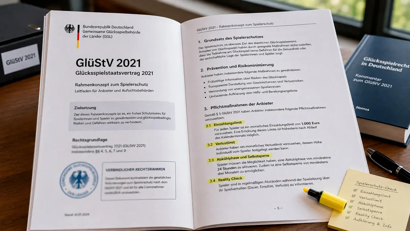 Gesetzliche Grundlagen des Spielerschutzes beim Boxen Wetten in Deutschland nach GlüStV 2021