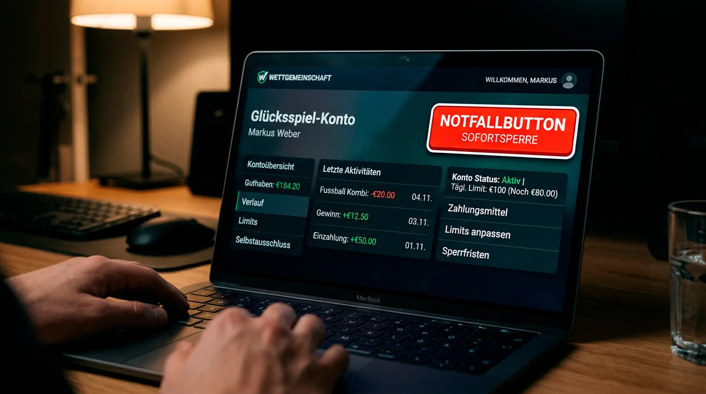 Der Notfallbutton beim Sportwetten in Deutschland – sofortige Selbstsperre für Boxwetter erklärt