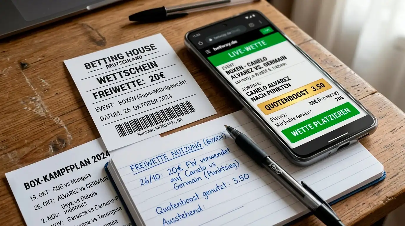Freiwetten und Quotenboosts für Boxkämpfe gezielt einsetzen: Timing und Wettauswahl für maximalen Nutzen