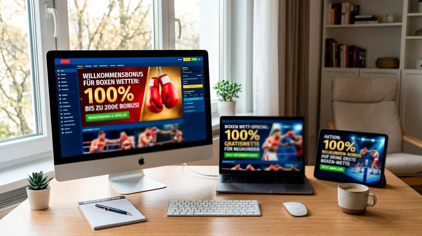 Wettbonus für Boxen Wetten: Willkommensbonus und Freiwetten für deutsche Sportwetter im Vergleich 2026
